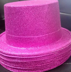 Dress up Hats - Glitter top hat 